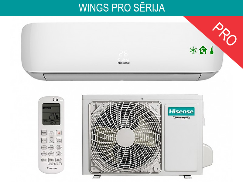 Standart+ siltumsūknis / gaisa kondicionieris KB50XS1F PRO