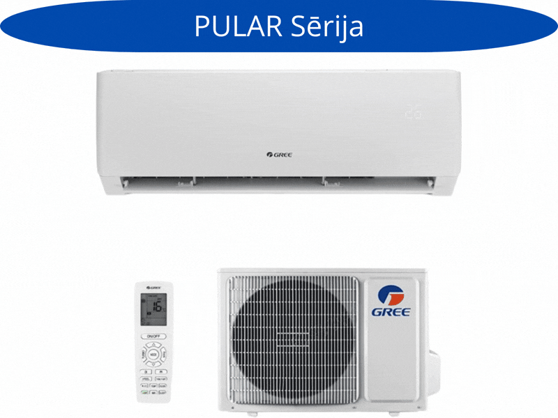 gaisa kondicionieris Gree Pular GWH12AGBXB